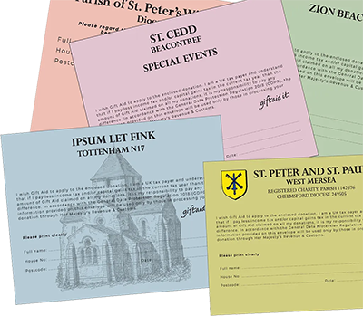 The Right Envelope for your Church or Charity