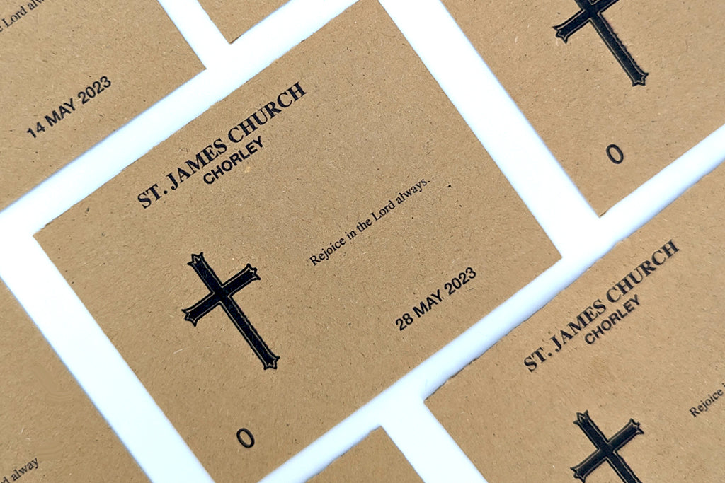 Economy Boxed Sets envelope close-up