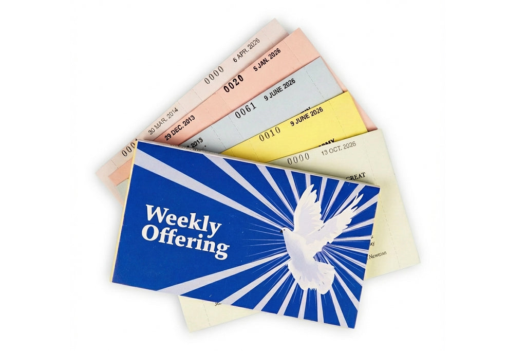 Booklet Envelope Sets of church offertory envelopes