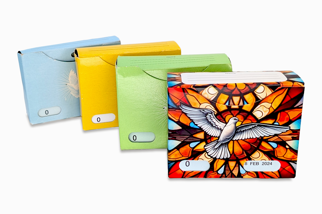 Weekly Boxed Sets of church offertory envelopes